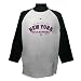 NY Mets Raglan 3/4 sleeve T-shirt by Majestic