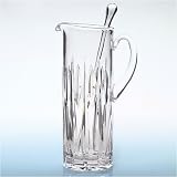 Waterford Crystal Sheridan Martini Pitcher W/ Stirrer
