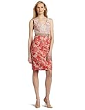 Anne Klein Women's Reverse Floral Jacquard Sheath Dress