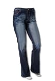Baby Phat - Royalty Wash Rhinestone Pocket Jean by Baby Phat