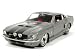 1967 Ford Mustang Shelby GT-500 KR diecast model car 1:18 scale die cast by Jada Toys - Dark Silver