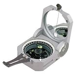 Brunton GeoQ Pocket Transit International Compass with 0-90 Degree Quad Scale by Brunton