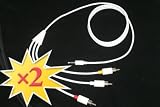 2 Pack! Brand New AV Cable for iPod Video and iPod Photo