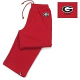 Antigua Georgia Bulldogs Youth Embroidered Fleece Pant