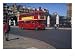 No. 76 Routemaster Bus Drives Past the Houses of Parliament Giclee Poster Print, 56x42