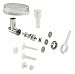 Kenwood A950 mincer No. 8 size with sausage maker & kebbe maker adaptor attachment for kenwood chef