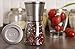 ONE DAY SALE - Best Salt and Pepper Grinder Set by K&T - Stainless Steel Multi Spices Mill with Ceramic Grinder Mechanism - Salt Grinder - Free eBook