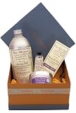 L'Occitane Lavender Spa Kit, Foaming Bath, Candle, Hand Cream, Relaxing Foot Cream