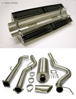 Corsa (14151 DEVILLE) Exhaust Systems - DTS Sedan Twin Pro-Series 3.5" Tips