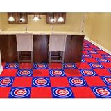 Chicago Cubs MLB Team Logo Carpet Tiles