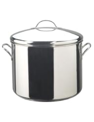 Farberware Classic Stainless Steel Covered Stockpot, 16-Quart