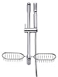 Danze Showerstick Personal Chrome Shower Kit D464603