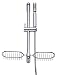 Danze Showerstick Personal Chrome Shower Kit D464603