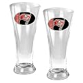 2 Pc Tampa Bay Buccaneers Pilsner Glass Set - Clear