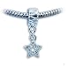 Beads divers motifs - petite étoile en strass - #15021 by SL-Art, Perlier Charms pour bracelet