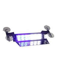 Automotive Parts and Accessories: LAMPHUS SolarBlast 12W LED Emergency Vehicle Windshield Dash Strobe Warning Light ( OTHER COLOR AVAILABLE ) - BLUE WHITE - LAMPHUS