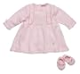Carters Sweater Knit Dress - Pink :6-9 Months
