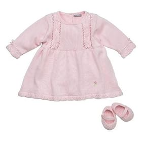 Carters Sweater Knit Dress - Pink :6-9 Months