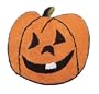 PUMPKIN Halloween THROW RUG bath mat holiday decor