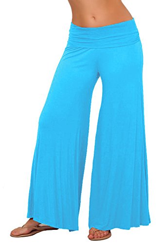 H&C - Super Comfy Wide Leg Palazzo Pants - Made in USA