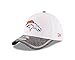 New Era NFL Denver Broncos 2016 Training Camp Team Color 39THIRTY Stretch Fit Cap, Medium/Large, White/Gray Heather