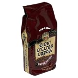 Eight O'Clock Whole Coffee, French Roast, 12-Ounce Bag (Pack of 4)