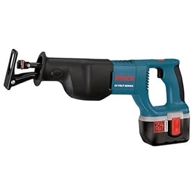 Factory-Reconditioned Bosch 1645K-24-RT 24 Volt Reciprocating Saw with 2 batteries by Bosch