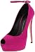 Giuseppe Zanotti Women's I16090 Open Toe Double Platform Pump