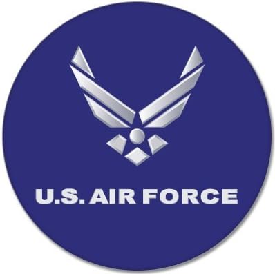 US Air Force USAF car bumper sticker decal 5" x 5"