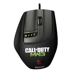 Logitech G9x Laser Maus schnurgebunden (Special Edition Call of Duty ModernWarfare3) inkl. Mauspad