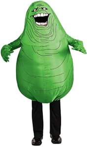 Ghostbusters Adult Inflatable Slimer Set, Green, Standard