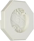 Arlington 8131-1 Vertical Siding Lamp Mounting Kit with Built-in Box for 1/4 Inch and 5/16 Inch Vertical Siding LAP