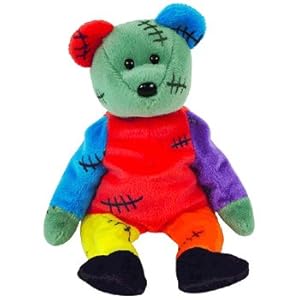 Amazon.com: Ty Beanie Babies Frankenteddy - Bear: Toys & Games