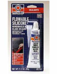 Permatex 81730 Flowable Silicone Windshield & Glass Sealer
