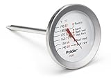 Polder 520 Dial Thermometer, Stainless Steel