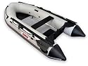 OCEAN320 GRAY 10.5 FT INFLATABLE BOAT ALUMINUM FLOOR 15HP