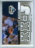 Kevin Kouzmanoff 2009 Upper Deck Baseball UD Game Jersey 3 Piece Swatch Card #GJ-KK / San Diego Padres / Colorado Rockies