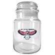 Atlanta Hawks NBA 31oz Glass Candy Jar - Primary Logo