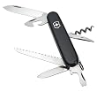Victorinox Swiss Army Camper Pocket Knife (Black)