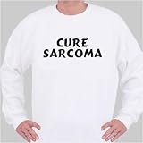 Cure Sarcoma Sweatshirt X-Large White