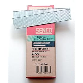 Senco AX13EAA 1 X 18Ga Galvanized Brad Nail 5000 Per Box