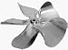 Replacement Fan Blade for Lomanco Power Vent Motor # 14393