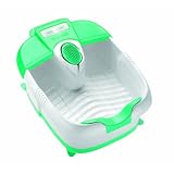 Conair True Massaging Foot Bath With Bubbles and Heat, White