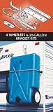 Travel-Tote Brackets - 5, 10, 15 & 22 Gallon Totes by BARKER