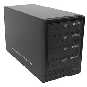 ALERATEC 1:4 DVD CD Tower Publisher LS 260150 by Aleratec