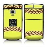 Softball Design Skin Decal Sticker for the Samsung Alias SCH U740 Cell Phone