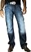 Blend of America Jeans darkblue Used-Look in 34/32