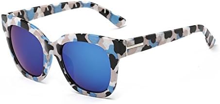 USfafa Sunglasses Driving PC Colorful Film Eyewear UV400 For Women/Men CamoBlue