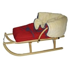 Ress Schlittensack Teddy, rot, Qualit�t Made in Germany
