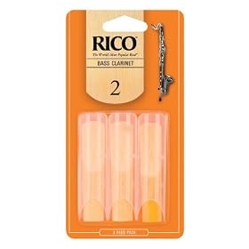 Rico - Bass Clarinet #2.0 - 3-Pack